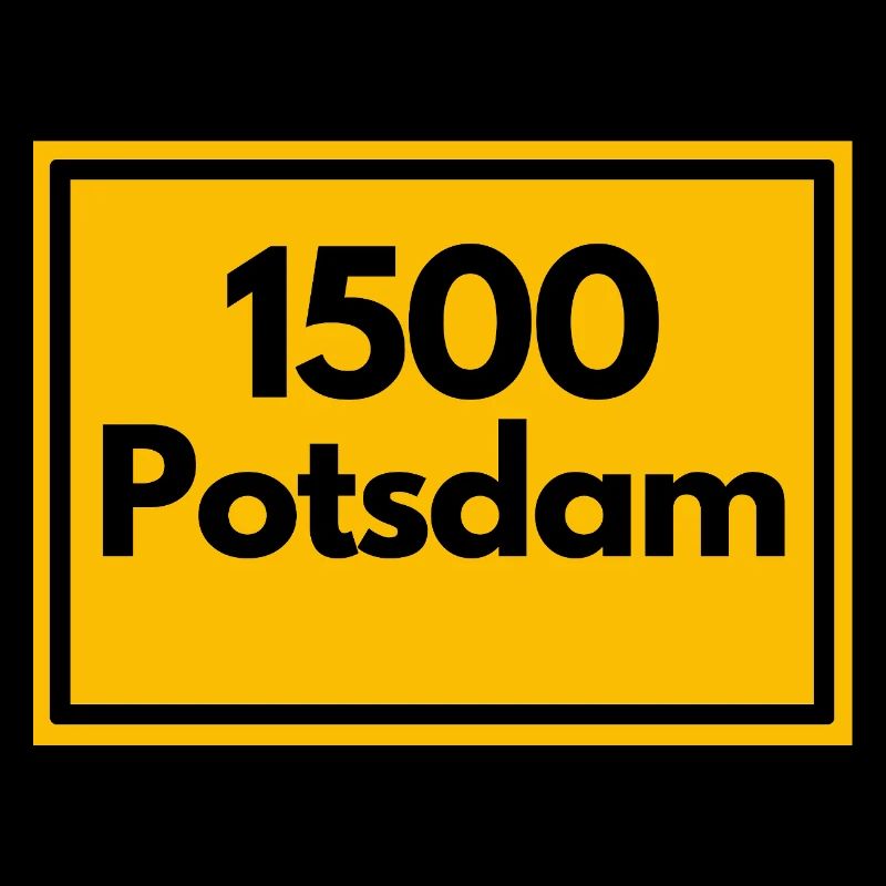 RETRO ZIP 1500 POTSDAM, GDR OSTALGIE GIFT