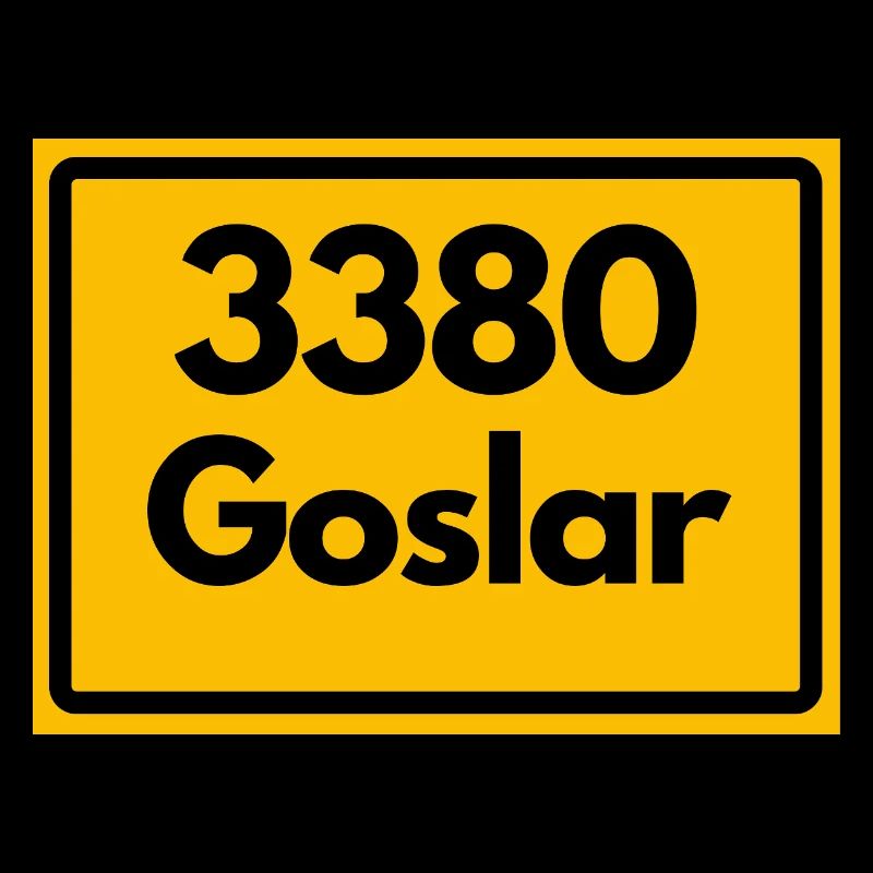 ANCIEN CODE POSTAL RÉTRO 3380 GOSLAR KAISERPFAL