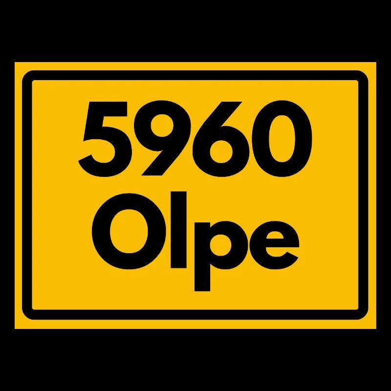 ALTE POSTLEITZAHL PLZ RETRO 5960 OLPE