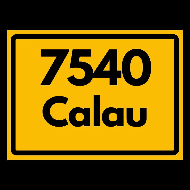 ALTE POSTLEITZAHL PLZ RETRO 7540 CALAU