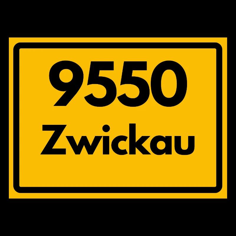 OLD POSTCODE SAXONY 9550 08060 ZWICKAU