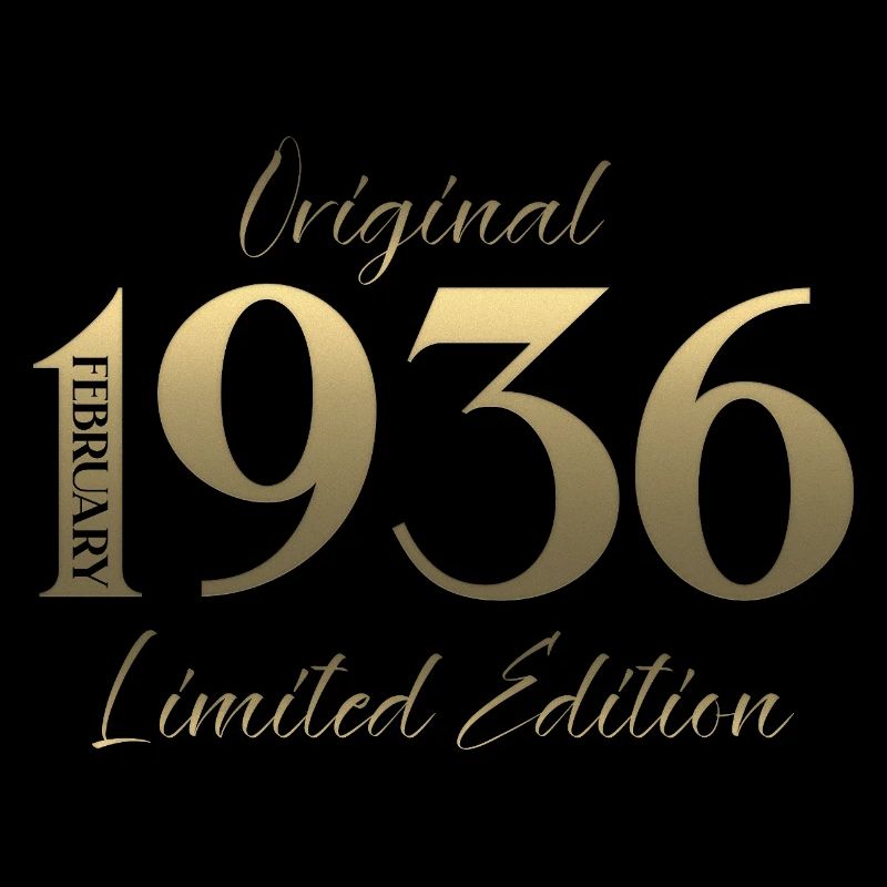 90e anniversaire février 1936 Millésime