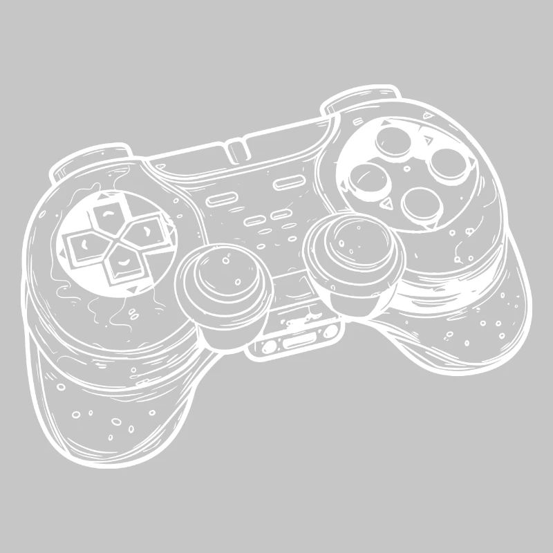 Videospiel Controller Zeichnung