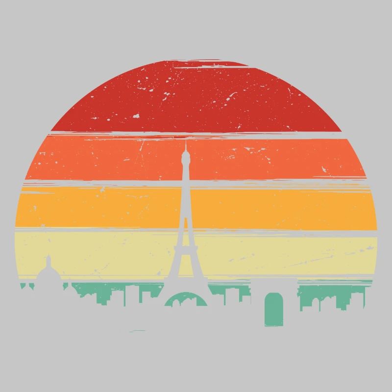 Coucher de soleil Tour Eiffel