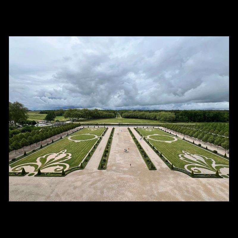 Jardin français du Château de Chambord