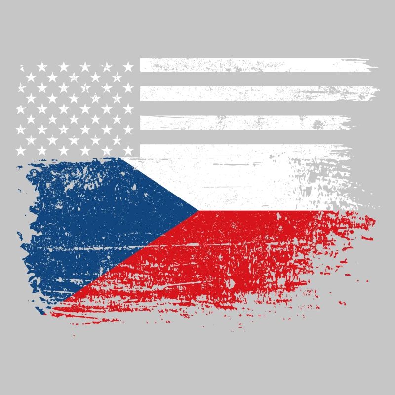 Drapeau Fusion US Tchèque