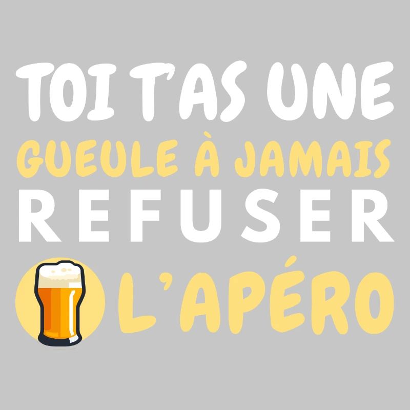 Gueule à l’apéro: jamais refuser
