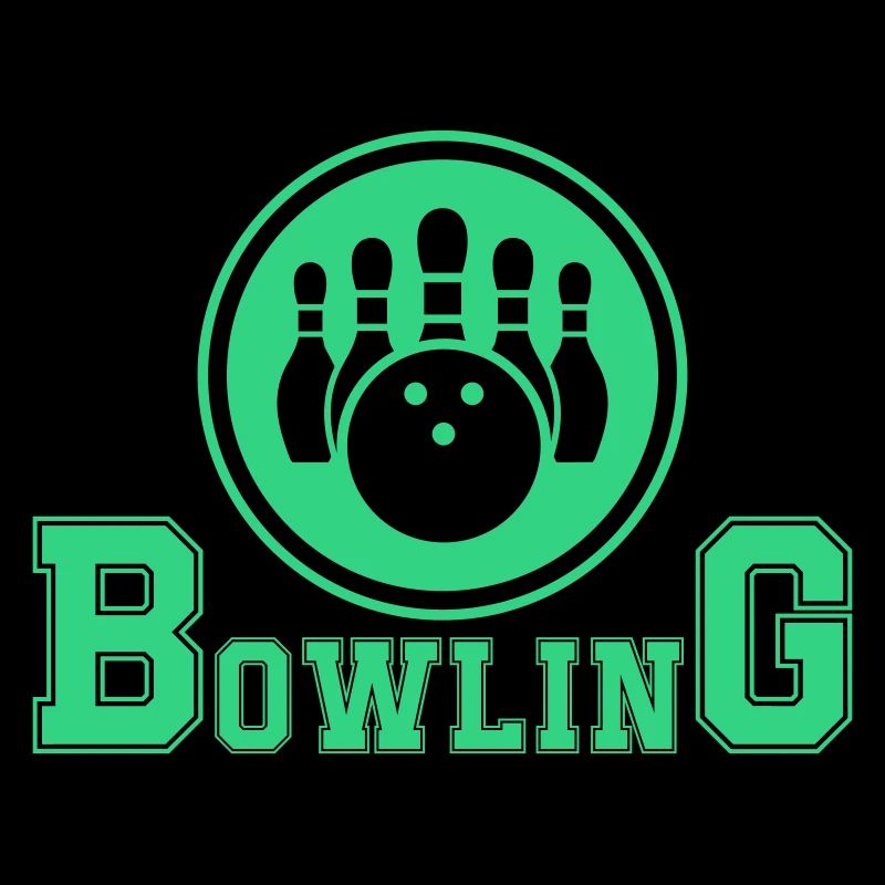 Retro Bowling Hand Design