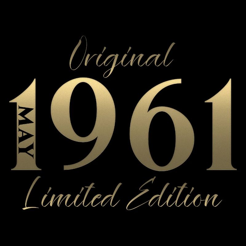 65. Geburtstag Geschenk Mann Original Mai 1961