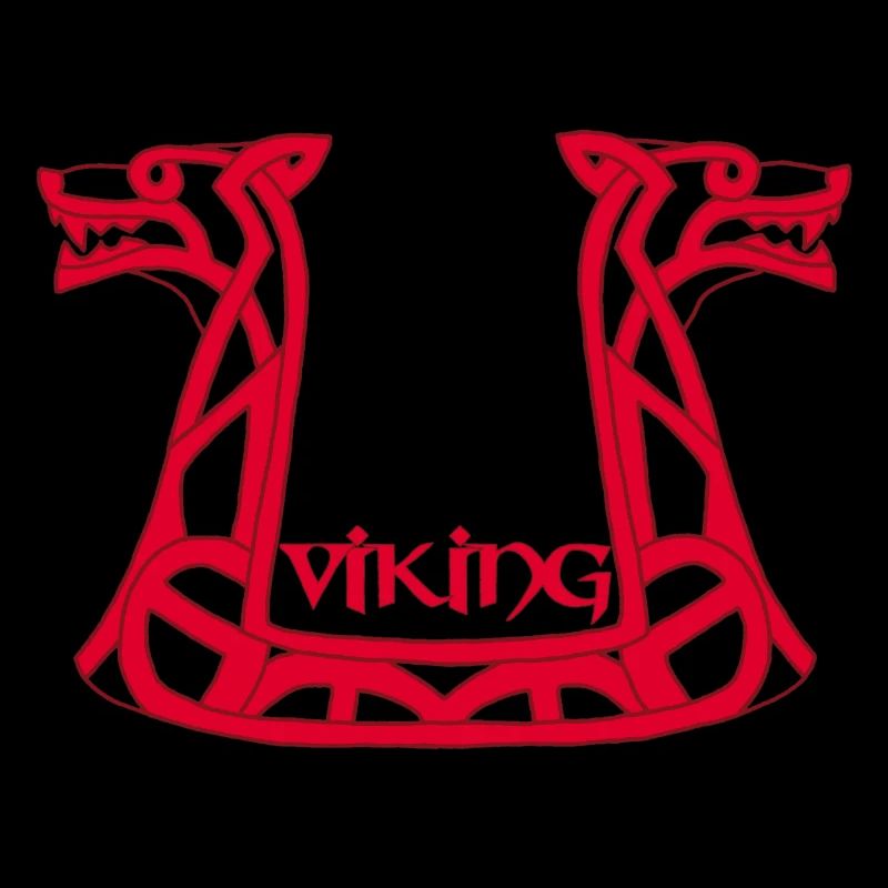 Wikinger Roter Drache
