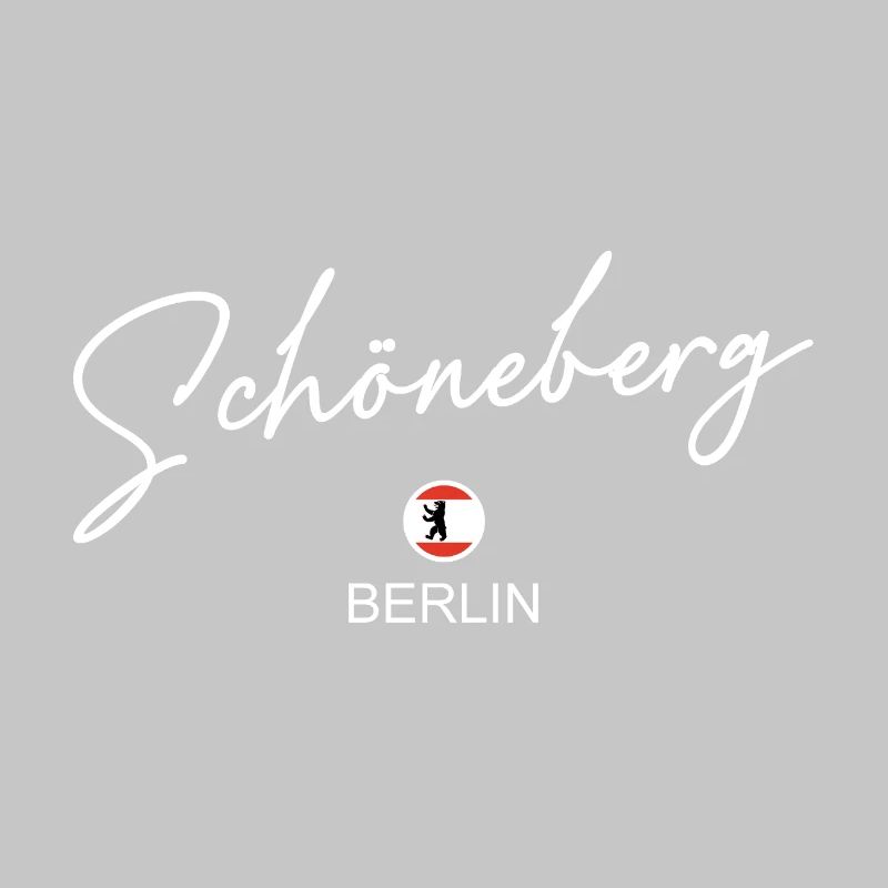 Schöneberg - Drapeau de Berlin - Ours de Berlin - Berlin