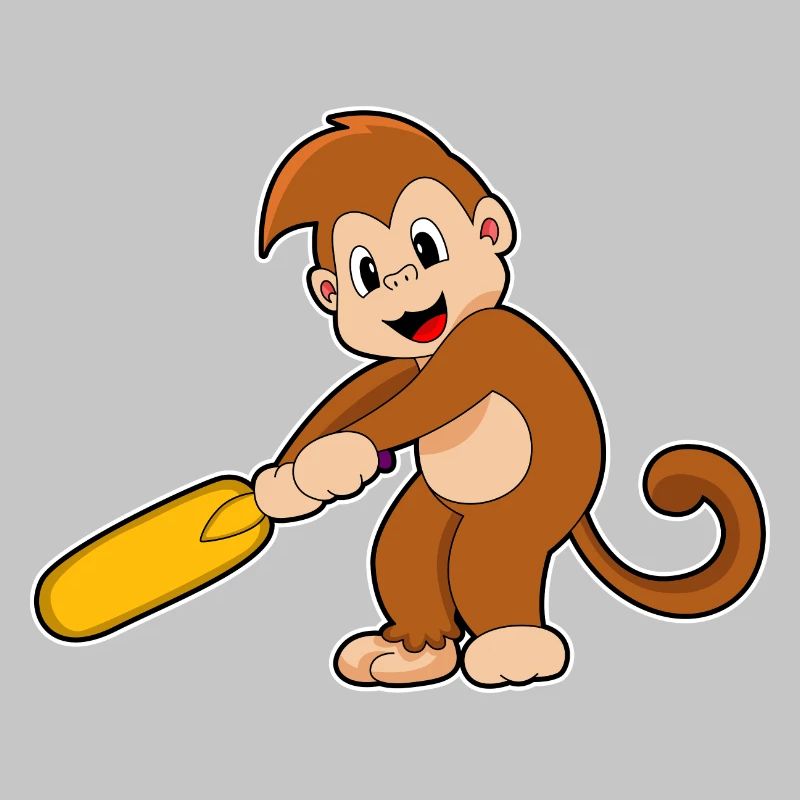 Monkey Cricket Cricket Bat