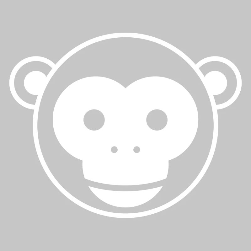 Monkey Head – Cute Monkey Face Cartoon