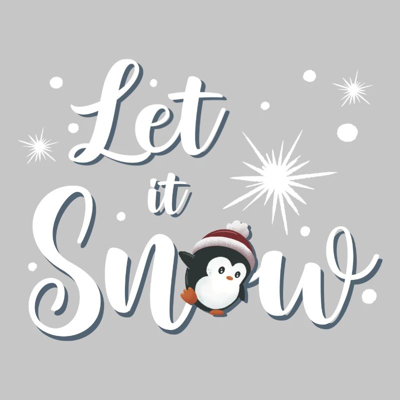 Let It Snow Penguin