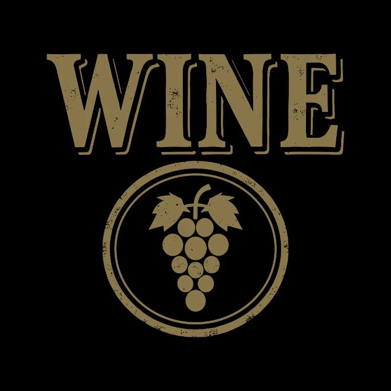 WINE Grape Emblem