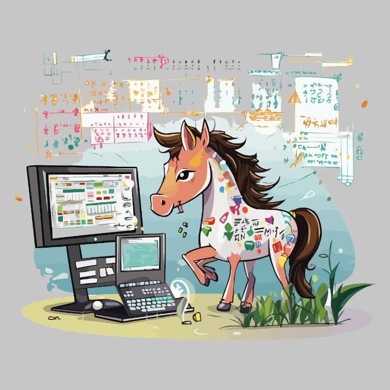 Digital Graffiti Pony