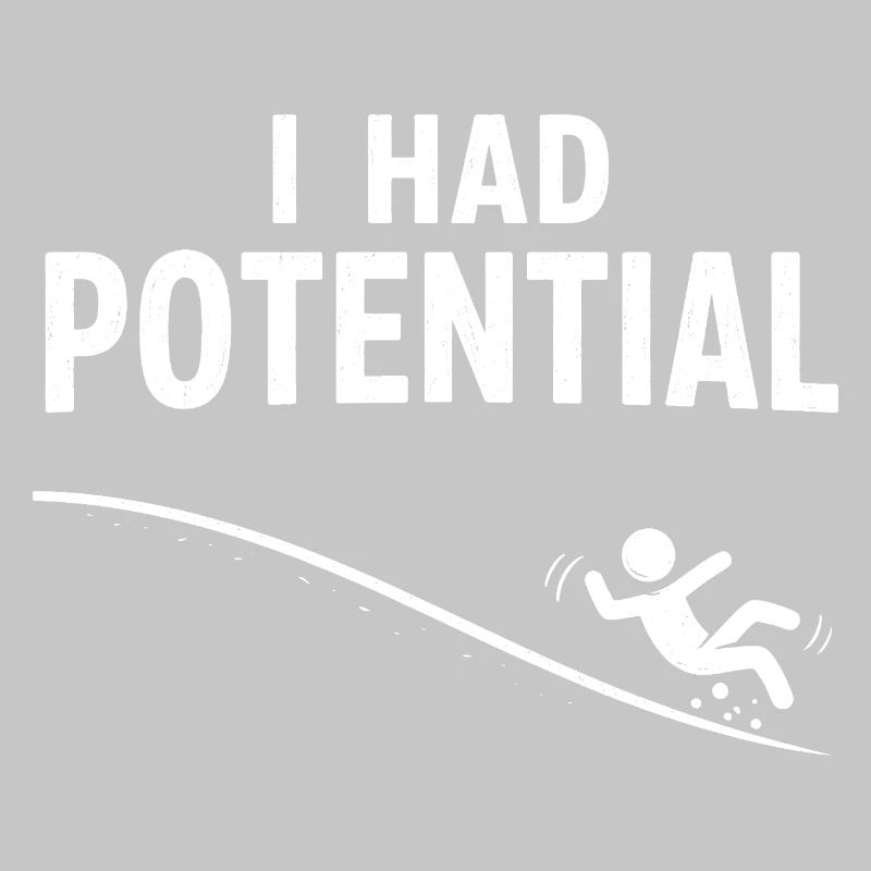 J’avais du potentiel – humour de diapositives