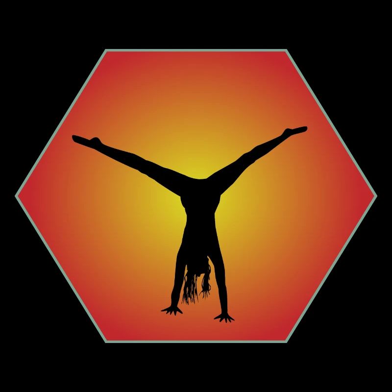 Silhouette Sechseck