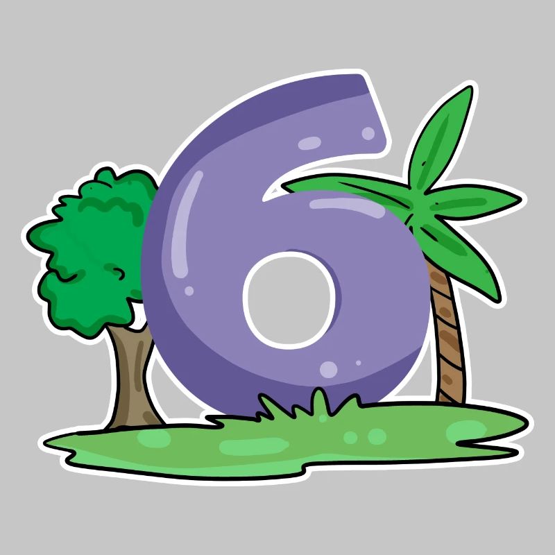Number 6 Pattern