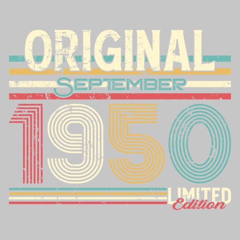 Édition limitée rétro de septembre 1950