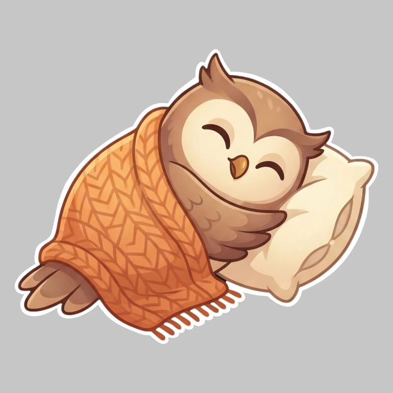 Owl Sleeping