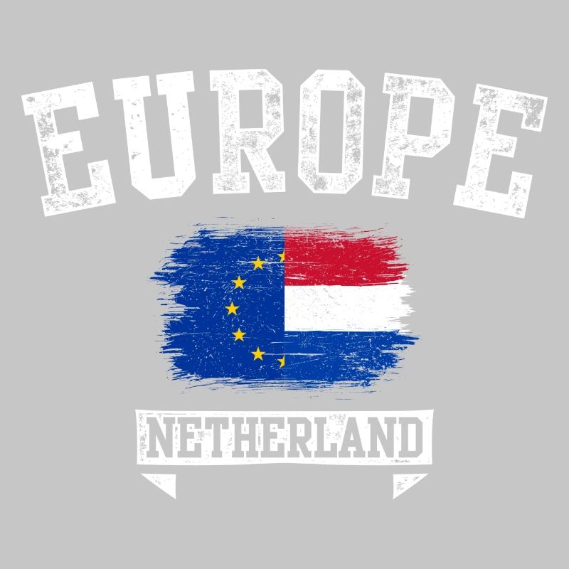 Europe Pays-Bas Drapeau Grunge
