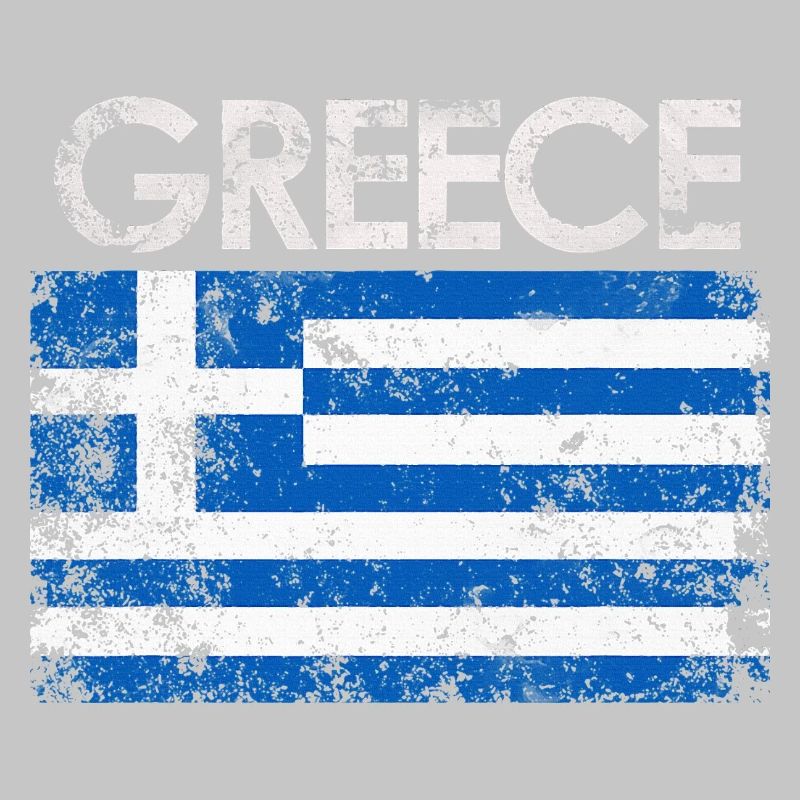 Graphique du drapeau de la Grèce en détresse