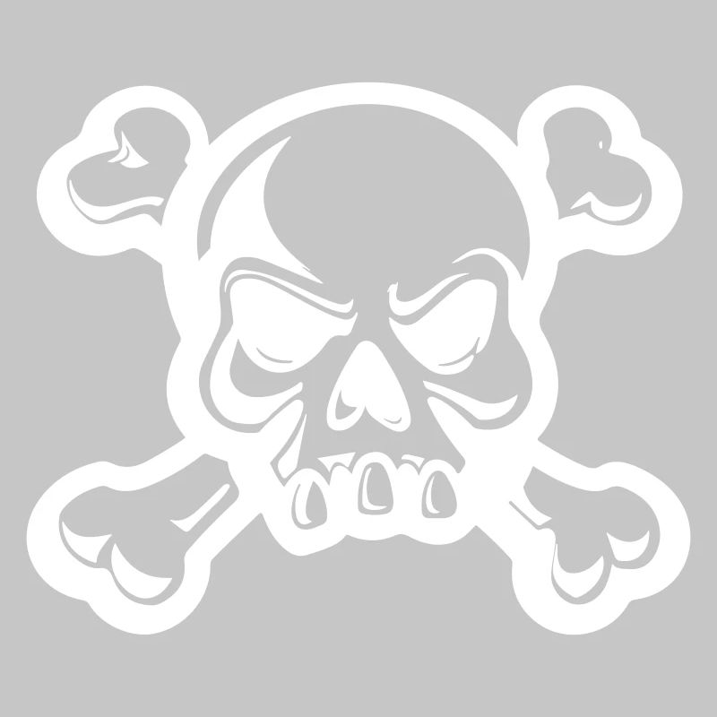 skull skeleton bones symbol