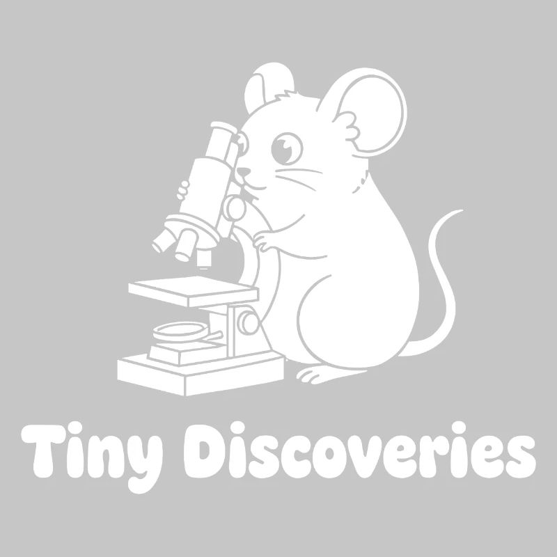 Petites découvertes : Souris devant le microscope