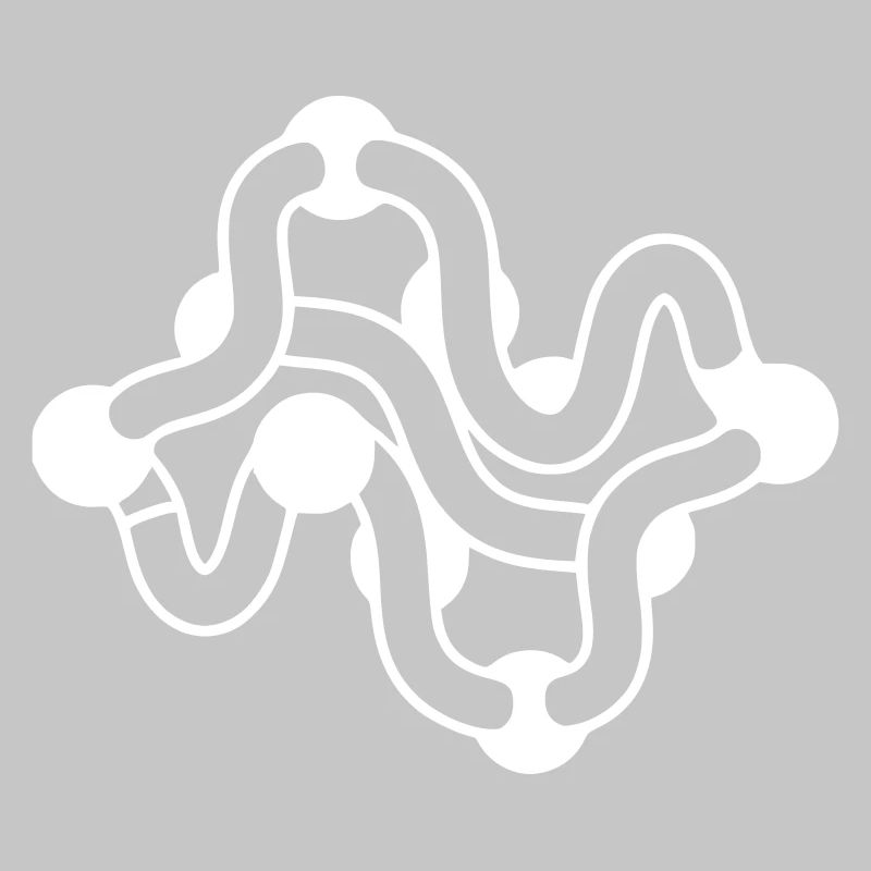 Protein folding molecule chain
