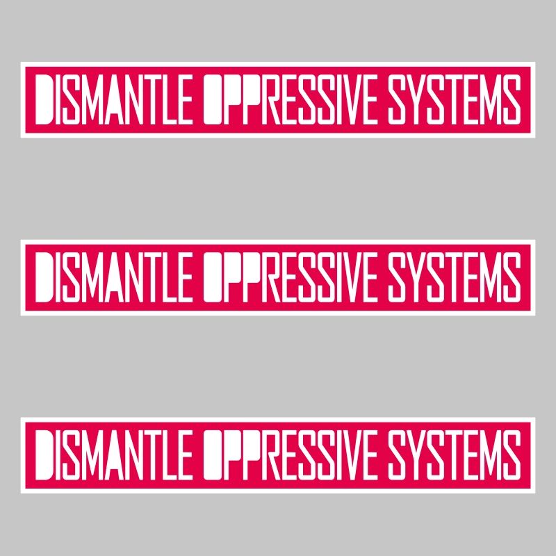 Dismantle Oppressive Systems Activism Statement