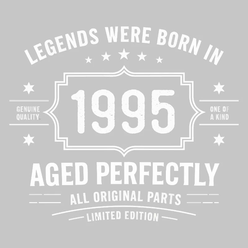 Original 1995 Vintage | Geburtstagsgeschenk 1995