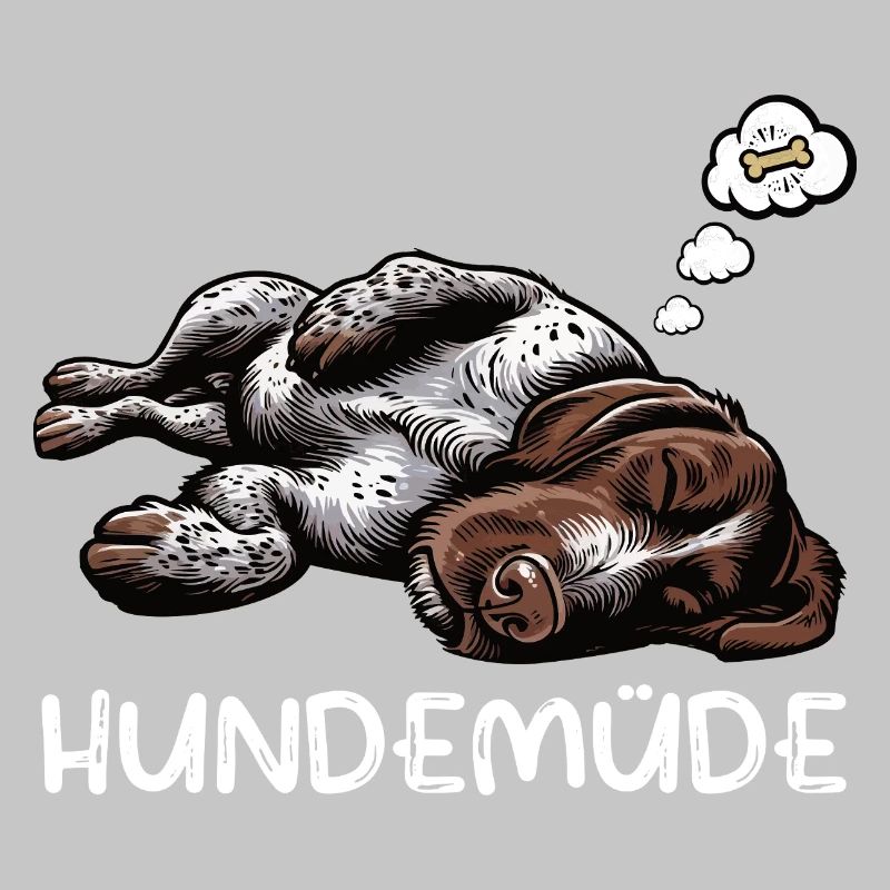 Hundemüde Deutsch Drahthaar drahthaar hunde
