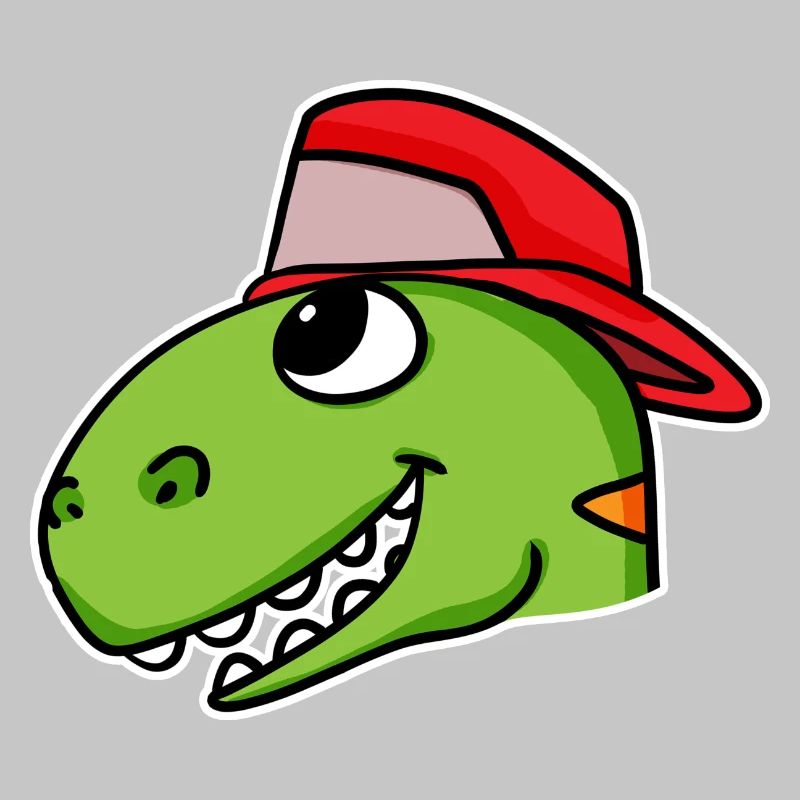 Dinosaurier Kopf Dino