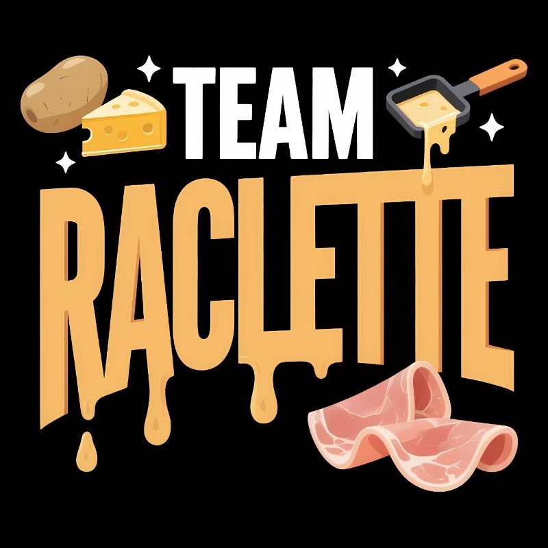 Team Raclette Funny Mountain Winter Geschenk