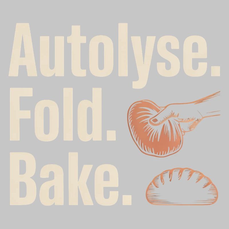 Autolyse Fold Bake Bread Art
