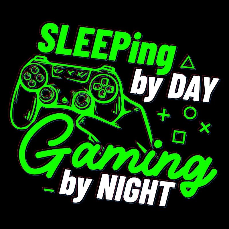 Sleeping By Day Gaming By Night