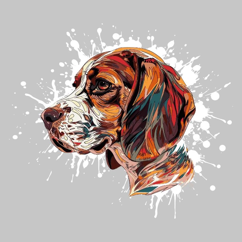 Beagle Color Explosion