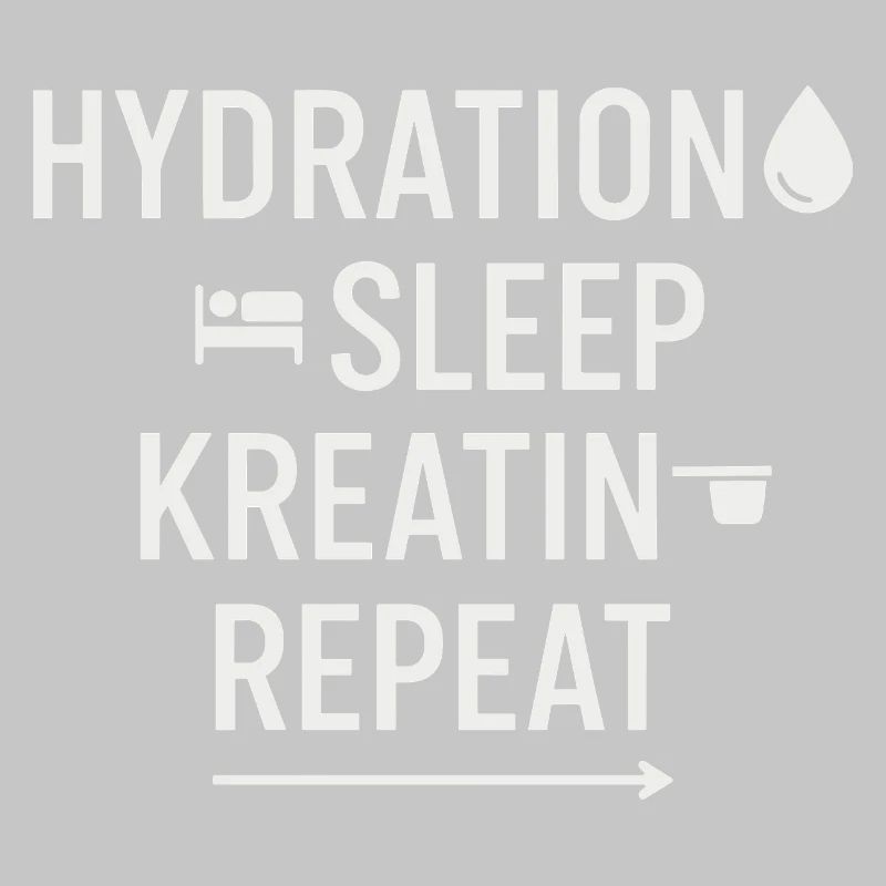 Hydration Sleep Creatine Repeat