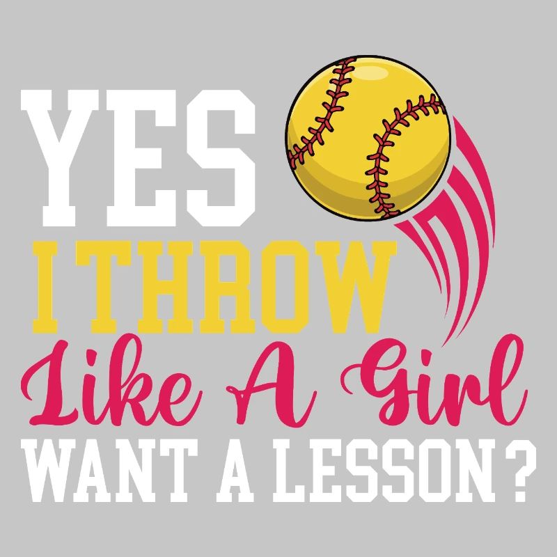 Ja, ich warf wie ein Mädchen, will eine Lektion