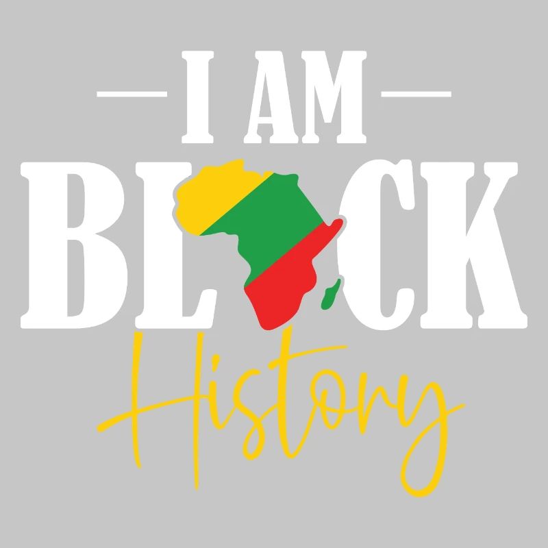 I Am Black History Africa Map Afrocentric
