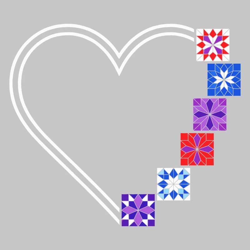 Quilting Passion | Hearts and Patchwork Blocks