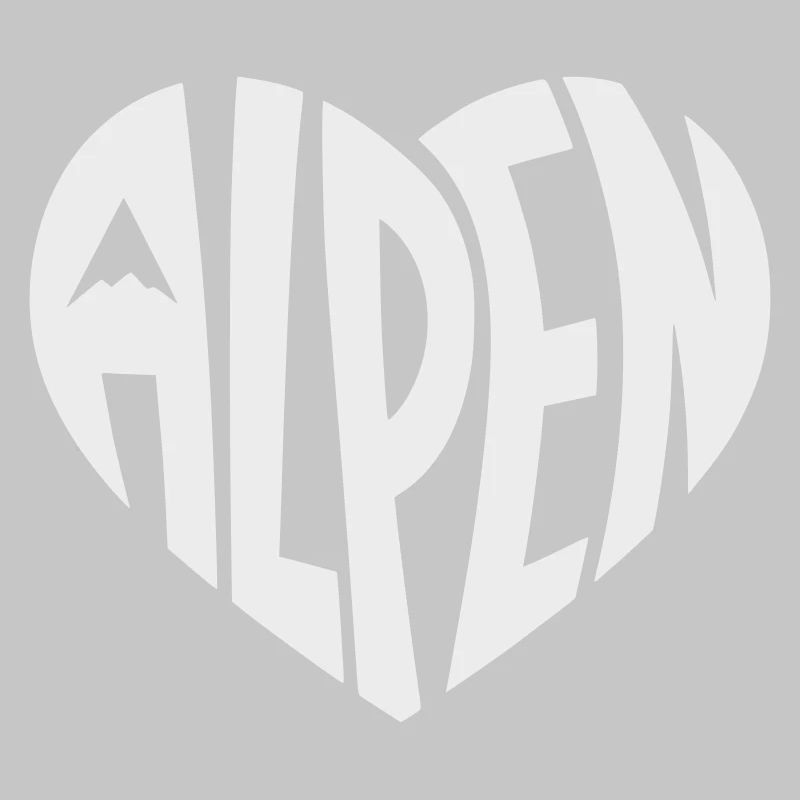 Alpine Heart Design - Couleur de design variable