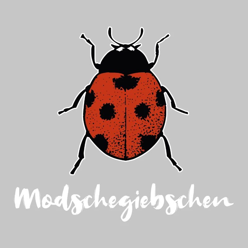 Modschegiebchen Marienkäfer Sächsisch Geschenk
