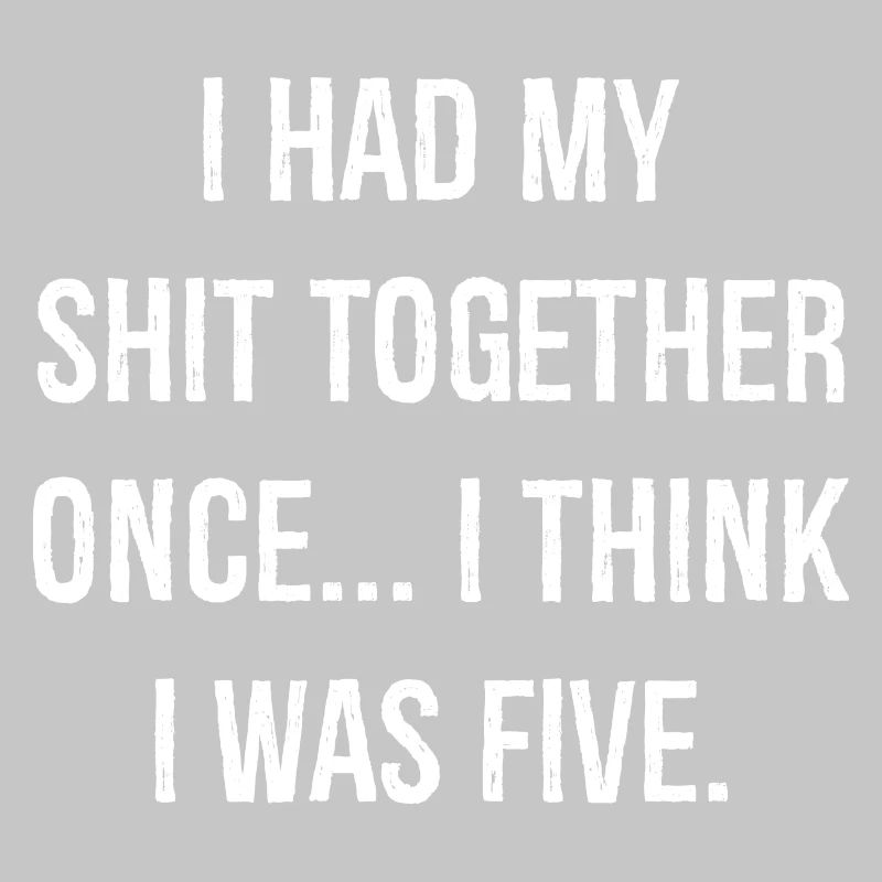 J’avais ma chemise drôle de merde ensemble