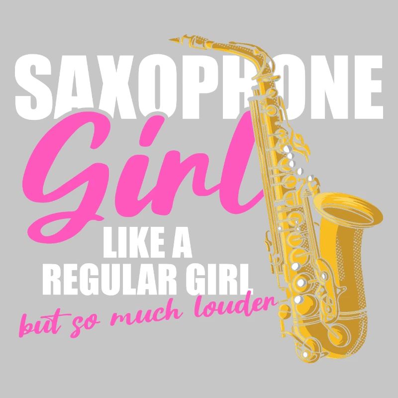 Fille saxophone Joueuse de saxophone
