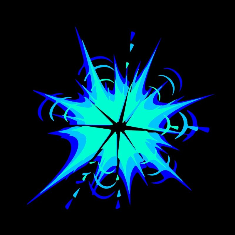 explosion stern flamme splash farbe klecks bunt