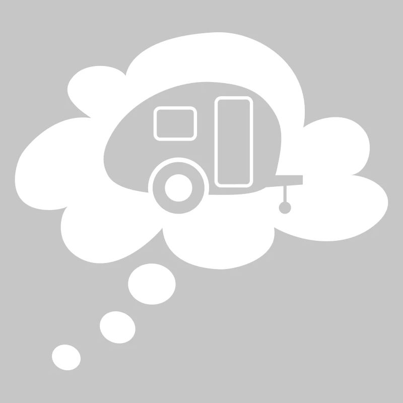 Caravan Cloud Speech Bubble Ventilateur de caravane de camping