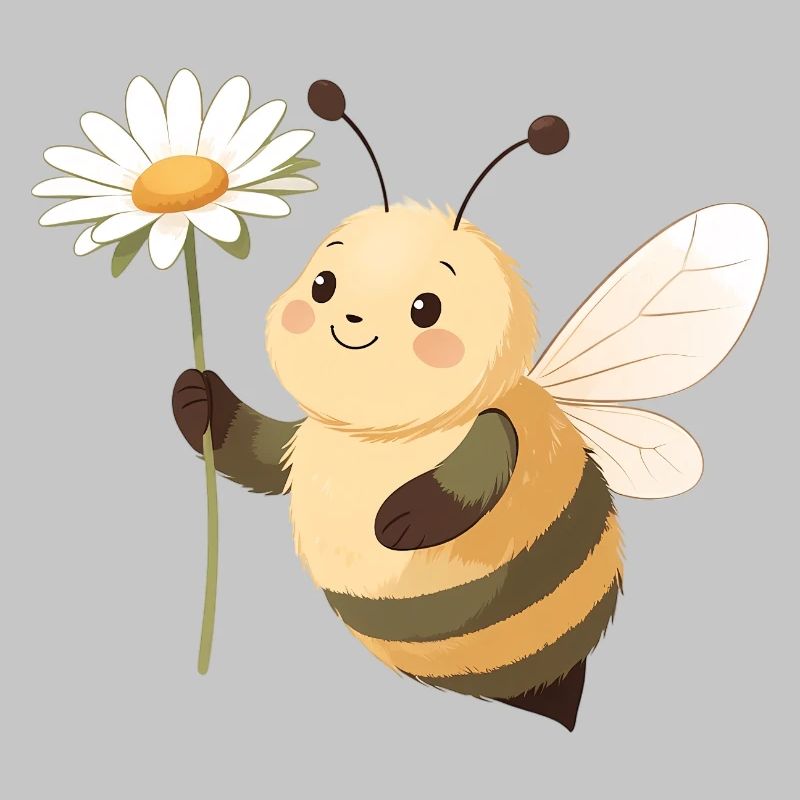 Fleur Abeille Fleur Joyeuse