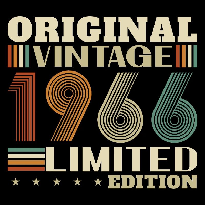 1966 Vintage Retro Birthday Gift